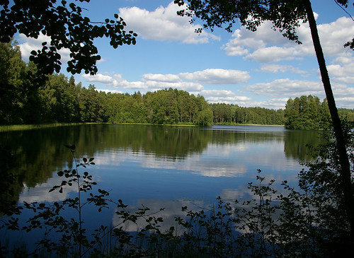 summer lake finland