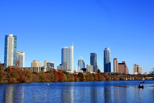 Austin, Texas in autumn
