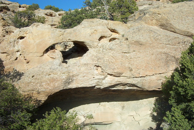 New Mexico Natural Arch NM-125 Two Moons Arch