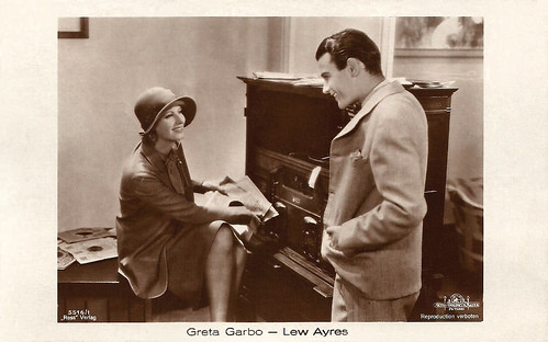 Greta Garbo and Lew Ayres