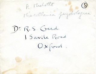Sherrington to R. S. Creed - 21 January 1949 (S/2/12/3)