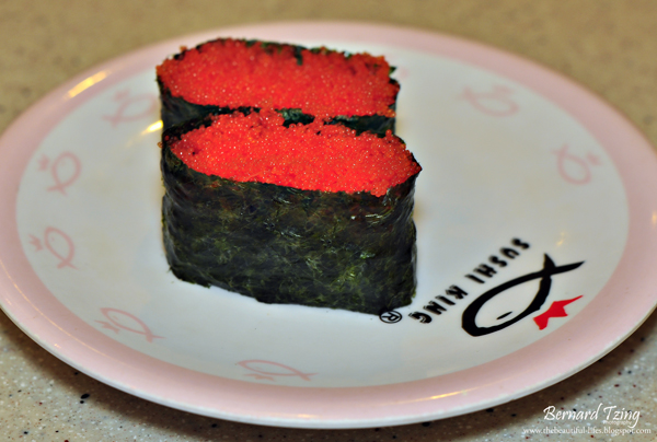 Salmon Egg Gunka Sushi King japanese food
