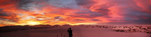 sunset panorama newmexico desert pano whitesands sanddune gypsum whitesandsnationalmonument sunsetstroll t2i canonefs18135mmf3556is