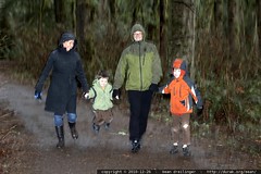 grandparents & grandsons on the trail 