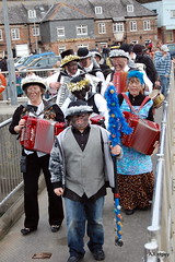 Mummers Day Padstow 26/12/10 a good reason for a pub crawl