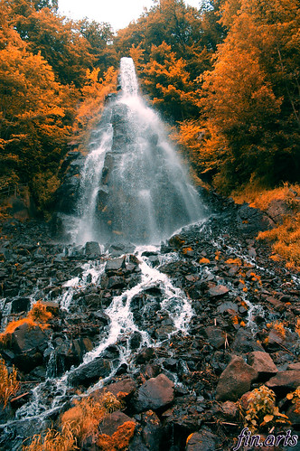 waterfall wasserfall natur grün wald trusetal