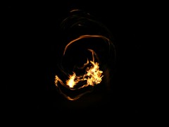 Fire Poi in the evening Image