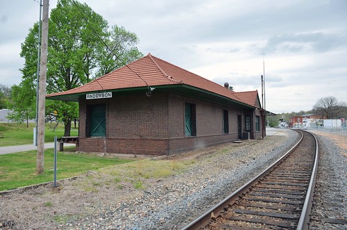 railroad depot station missouri mcdonaldcounty andersonmissouri kansascitysouthernrailway restored repurposedbuilding
