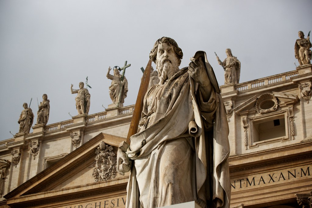 Statue in St. Peter's Square