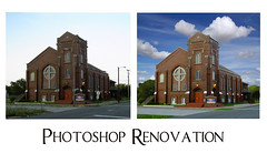 Church Photoshop Renovation - Gary Indiana