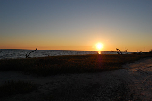 sunset beach darkskies shiredisland