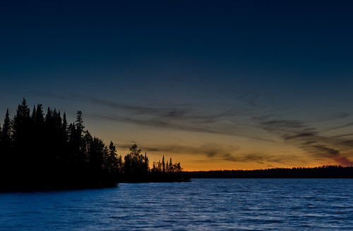 park trees sunset lake clouds nikon manitoba falcon provincial whiteshell d3s 2470mmf28g