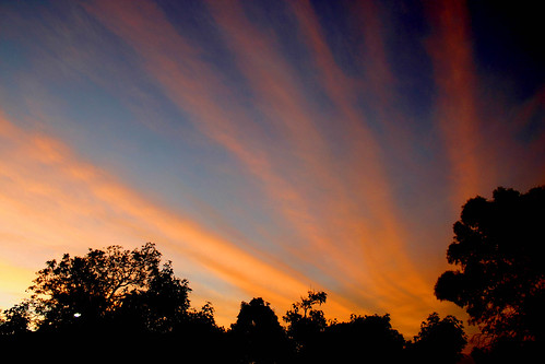 sunset clouds 2009