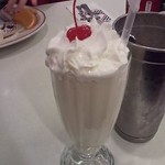 Vanilla Milkshake @ Lori's Diner