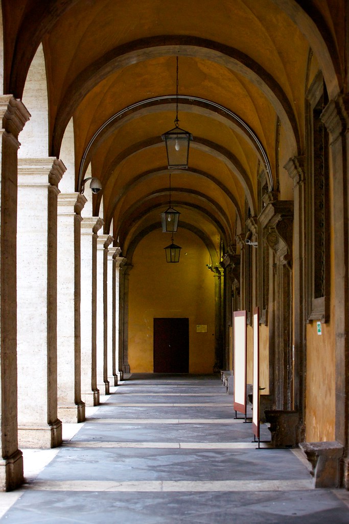 Hallway Outside Sant'Ivo alla Sapienza
