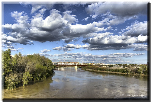 naturaleza rio river guadalquivir francisco pentax jose andalucia cielo nubes cordoba lopez morante k10d