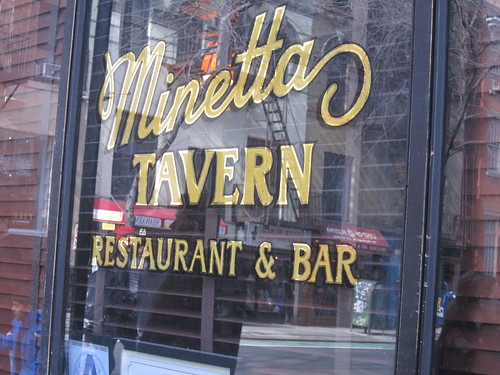 Minetta Tavern, Greenwich Village. Nyc