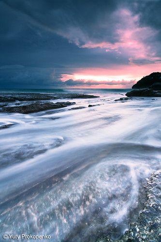ocean sunset sea seascape storm motion beach nature water clouds sunrise canon landscape photography sydney wave australia nsw whalebeach 5dmk2 ☆thepowerofnow☆