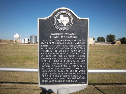 texas historic graham texashistoricalmarker youngcounty warrenwagontrainmassacre