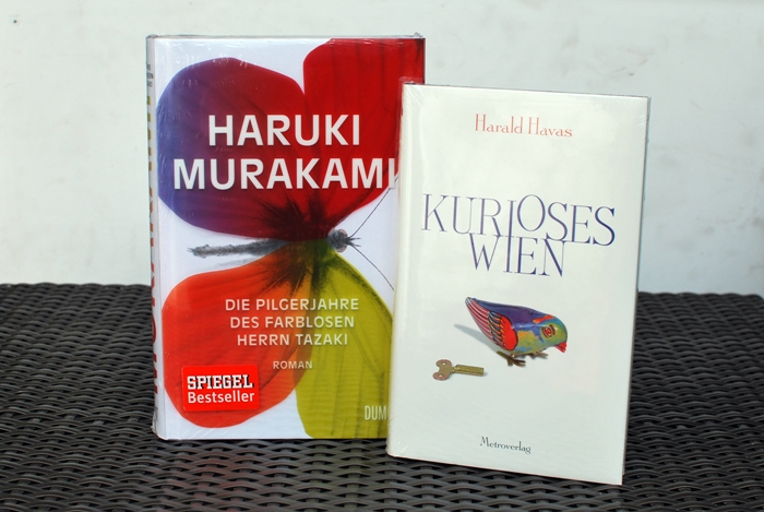 Blogger schenken Lesefreude Haruki Murakami Die Pilgerjahre des farblosen Herrn Tazaki | Harald Havas Kurioses Wien