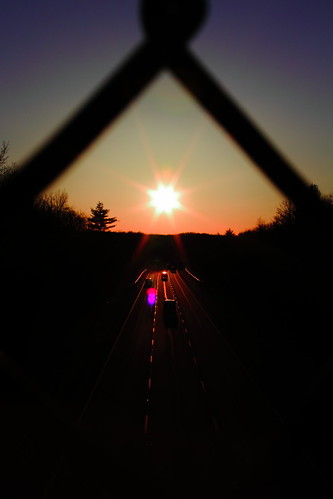 sunset boston franklin highway massachusetts 495