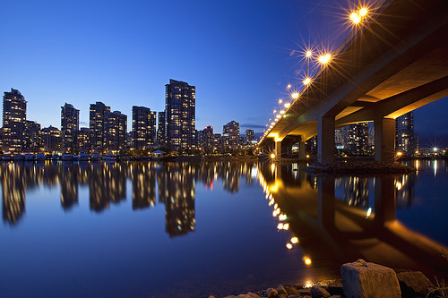 longexposure blue urban color colour reflection water colors beautiful skyline vancouver creek canon spring downtown colours bc dusk britishcolumbia may nighttime yaletown falsecreek bluehour stroll magichour fairview springtime nightfall eveningstroll stampslanding aftersunset longexposures downtownvancouver cambiebridge beautifulevening customwb beautifulbritishcolumbia 1635mmf28 canoneos5dmarkii nightviewvancouver 3800k0 undercambiebridge