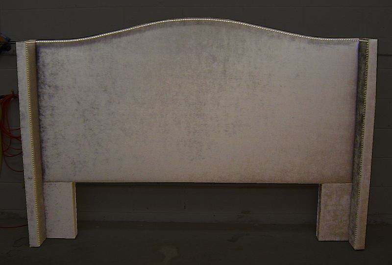 Fabric Upholstered Headboard - Photo ID# DSC07102f