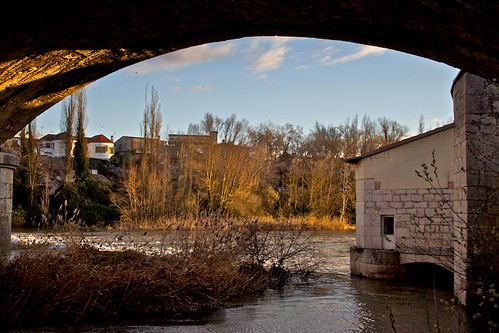 puente molino duero tudeladeduero río