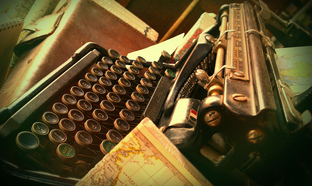 Typewriter at this awwwweome stationary shop at Brunswick