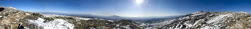 city blue sea sky sun mountain snow view large athens panoramic greece nikond3s