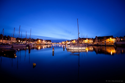 reflection harbour places bluehour stillness weymouth