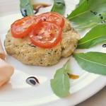 Eggplant and Ricotta Patties with Tomatoes