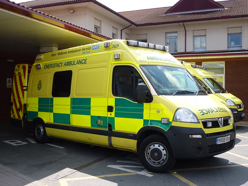 West Midlands ambulance photo