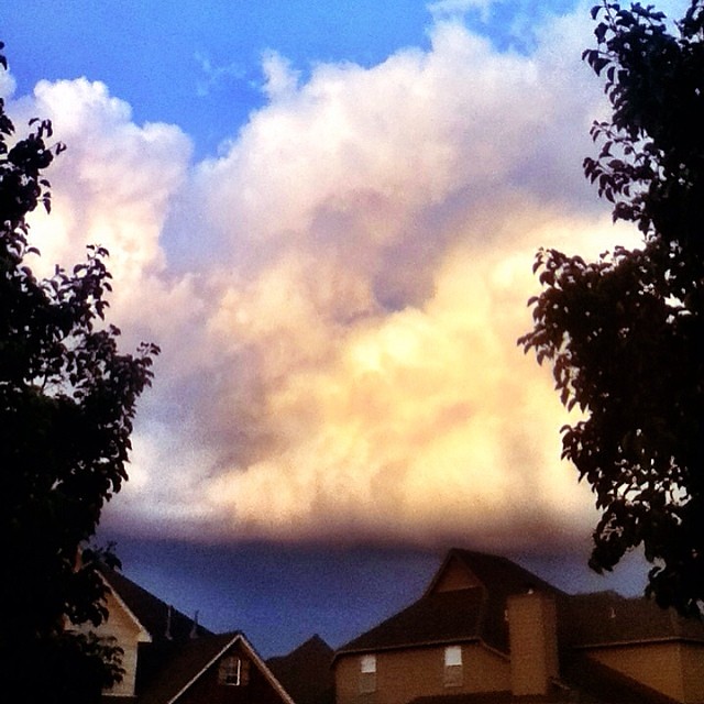 #best_skyshots #skies #clouds it looks like rain is coming #tulsa #oklahoma #igersok