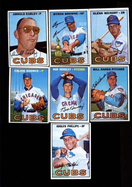 1967 Topps Cubs