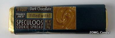 Trader Joe's Dark Chocolate Filled With Speculoos Cookie Spread
