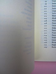 Roland Barthes, Variazioni sulla scrittura. Einaudi 1999. [Responsabilità grafica non indicata]. Indice: pag. VII (part.), 1