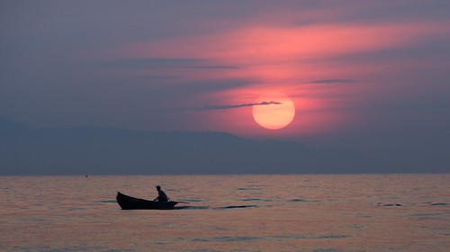 ocean travel sun seascape water sunrise boat asia southeastasia vietnam hoian dpgoldphotos