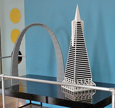 Lego Architecture - Gateway Arch and Transamerica Pyramid | Flickr - Photo Sharing!
