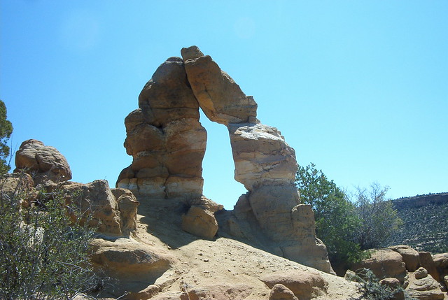 New Mexico Natural Arch NM 134 Seal Arch