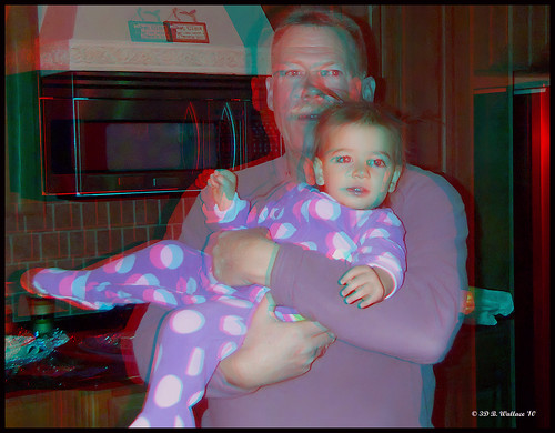 portrait cute girl stereoscopic 3d kid child brian woody anaglyph indoors stereo pjs wallace cece inside held christmaseve relative depth pajamas todler stereoscopy stereographic brianwallace stereoimage stereopicture 122410