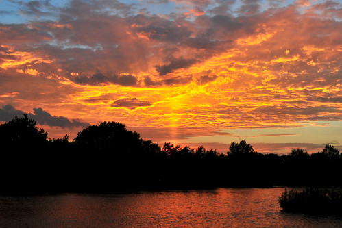 park sunset sun creek pillar kansas wichita chisholm chisholmcreekpark