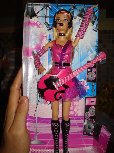 Rock star barbie