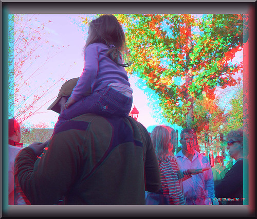 people girl fun outside outdoors stereoscopic 3d kid md child brian maryland anaglyph stereo wallace shoulders rider adolescent carry easton carried stereoscopy stereographic brianwallace stereoimage stereopicture