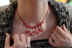 rachel&#39;s new necklace is supposed to resemble a … 