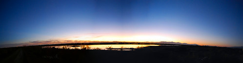 california sunset sea water salton niland
