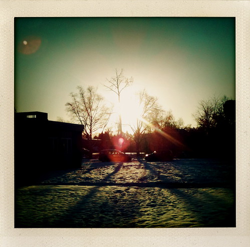 snow sunrise germany mainz