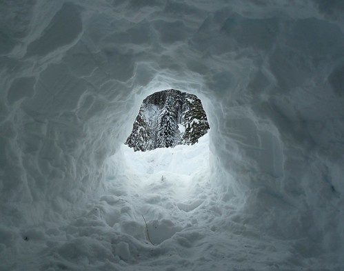 winter idaho igloo mccall snowshelter