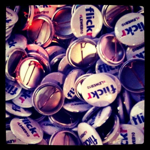 Flickr + LeWeb = awesome. Big bowl of buttons…