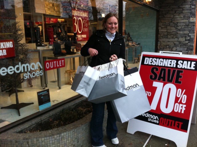 Shoe shopping in Vancouver! @jedmarc and I went a little crazy a few days ago... footwear for life ;)
